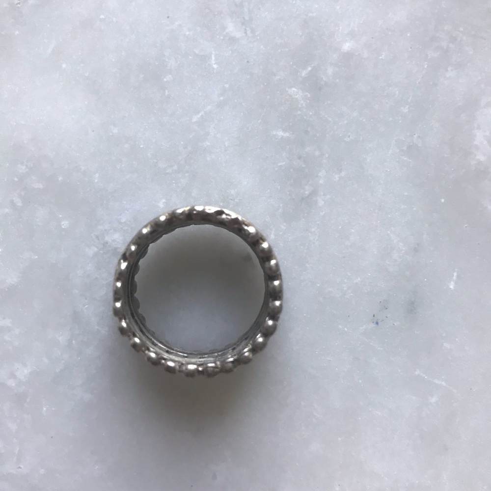 Vintage Silver Statement Ring - image 4